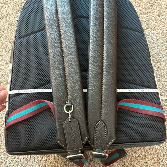 NWT COACH Houndstooth Backpack - Picture 10 of 11